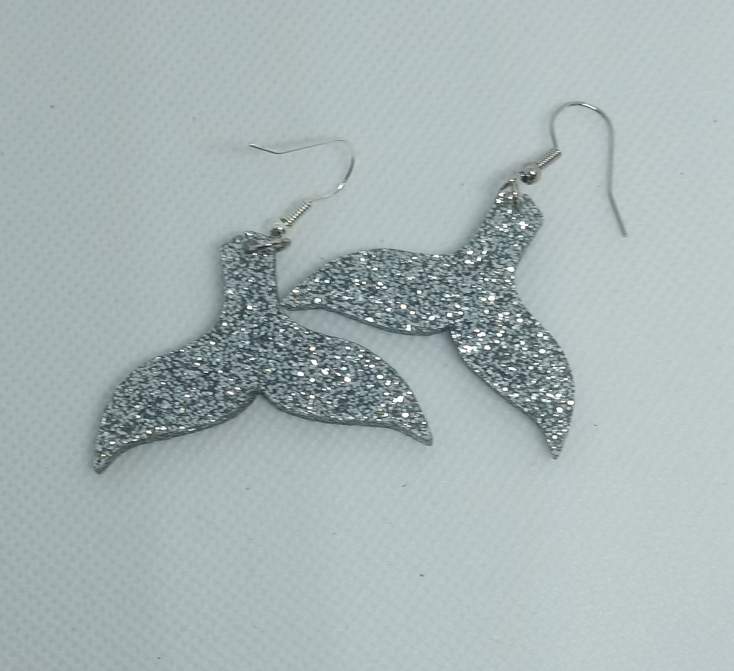 Acrylic mermaid tail earrings