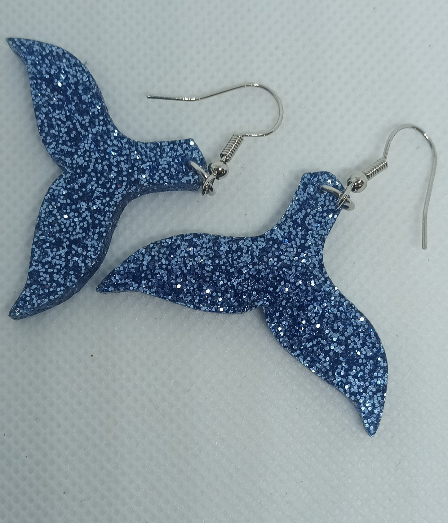 Acrylic mermaid tail earrings